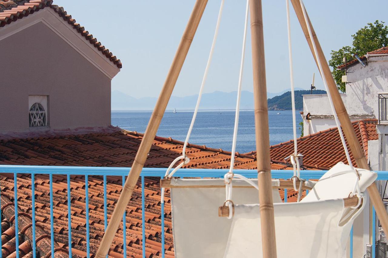 Capolavoro, Boutique Apartment With Unique Rooftop Skiathos by Eksteriør billede
