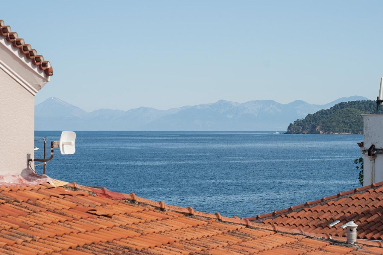 Capolavoro, Boutique Apartment With Unique Rooftop Skiathos by Eksteriør billede