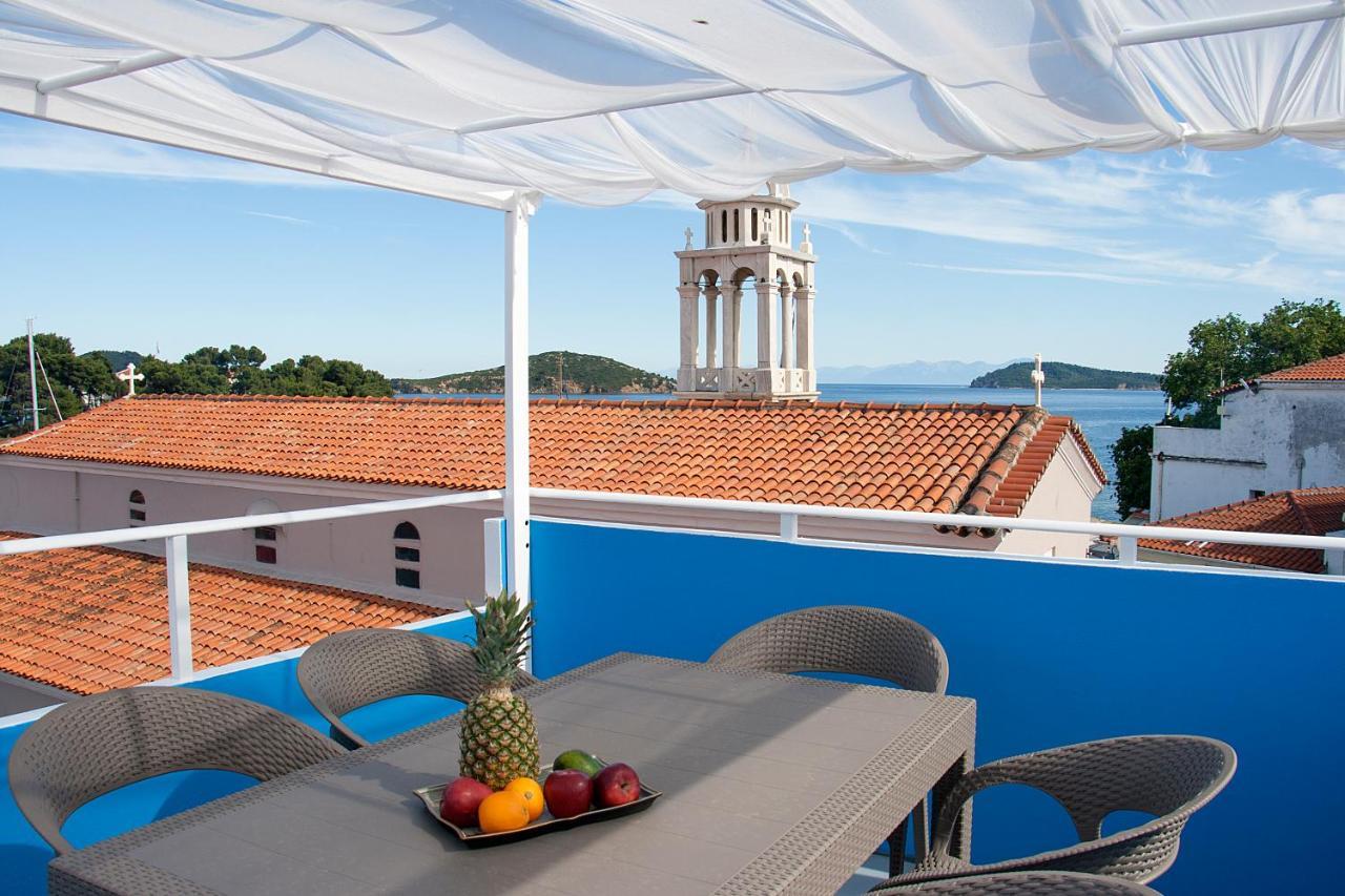 Capolavoro, Boutique Apartment With Unique Rooftop Skiathos by Eksteriør billede