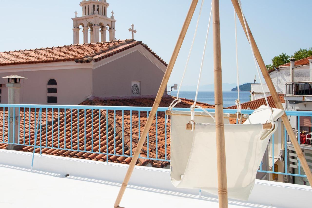Capolavoro, Boutique Apartment With Unique Rooftop Skiathos by Eksteriør billede