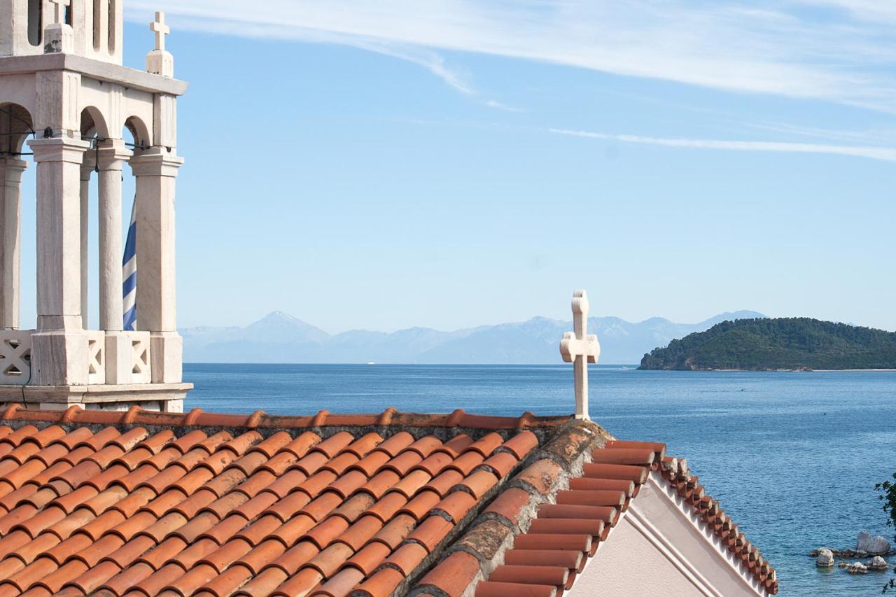 Capolavoro, Boutique Apartment With Unique Rooftop Skiathos by Eksteriør billede