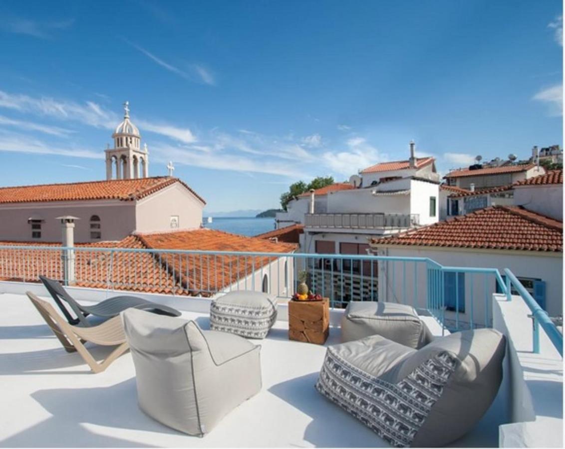 Capolavoro, Boutique Apartment With Unique Rooftop Skiathos by Eksteriør billede